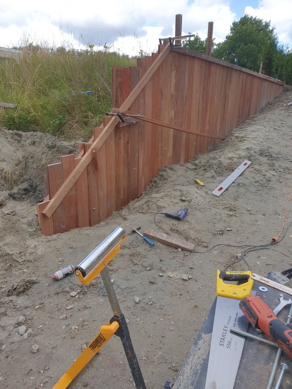Houten overkappingen