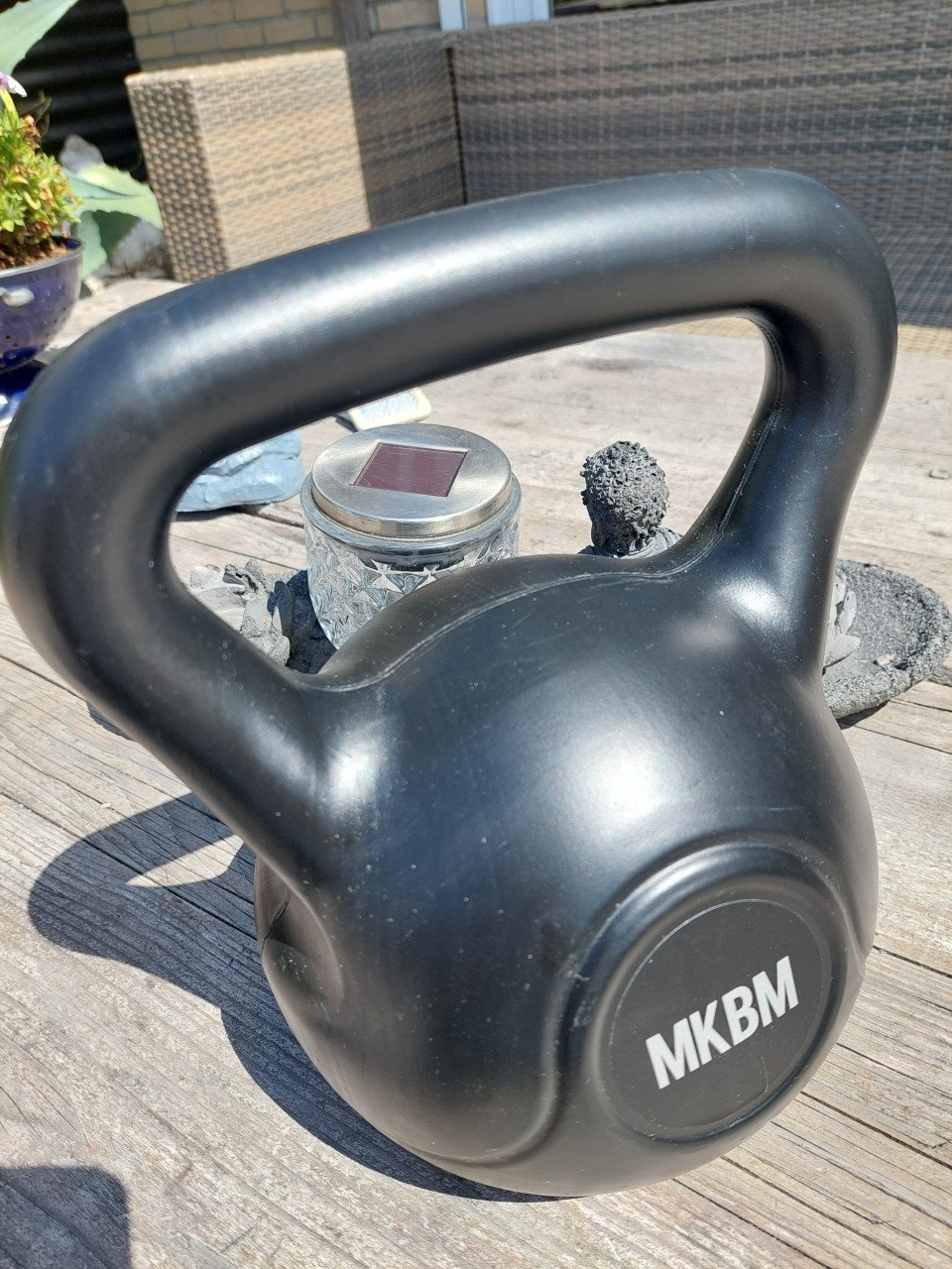 Nieuwe ketllebell (gewicht) 6 kg.