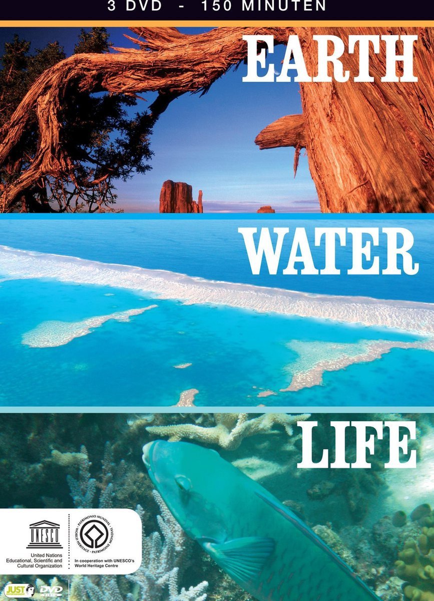 Dvd DOCUMENTAIRE EARTH, WATER, LIFE