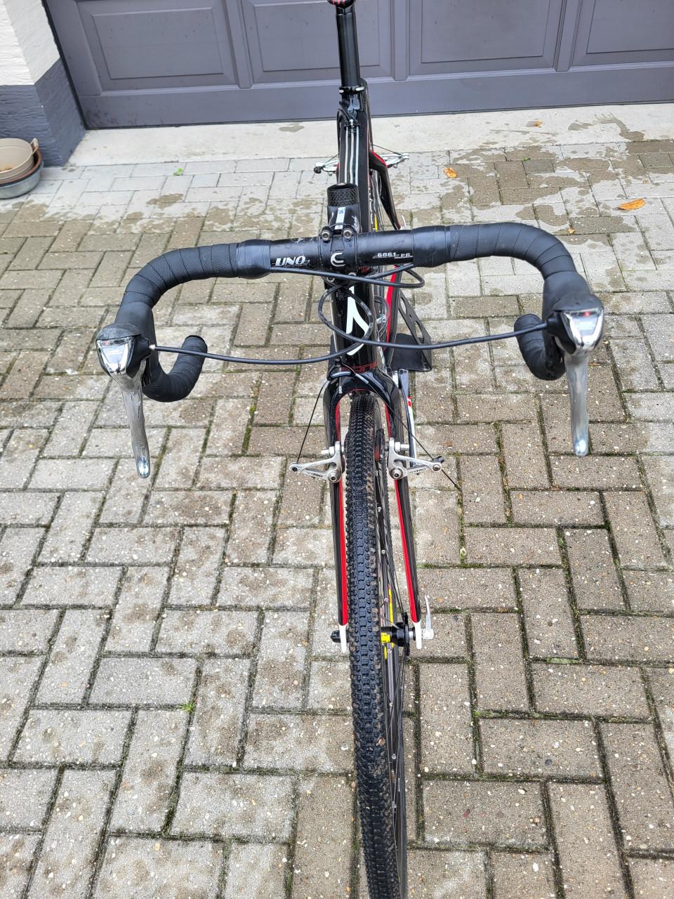 BEONE CX RAW maat 54 - M Carbon Cross fiets