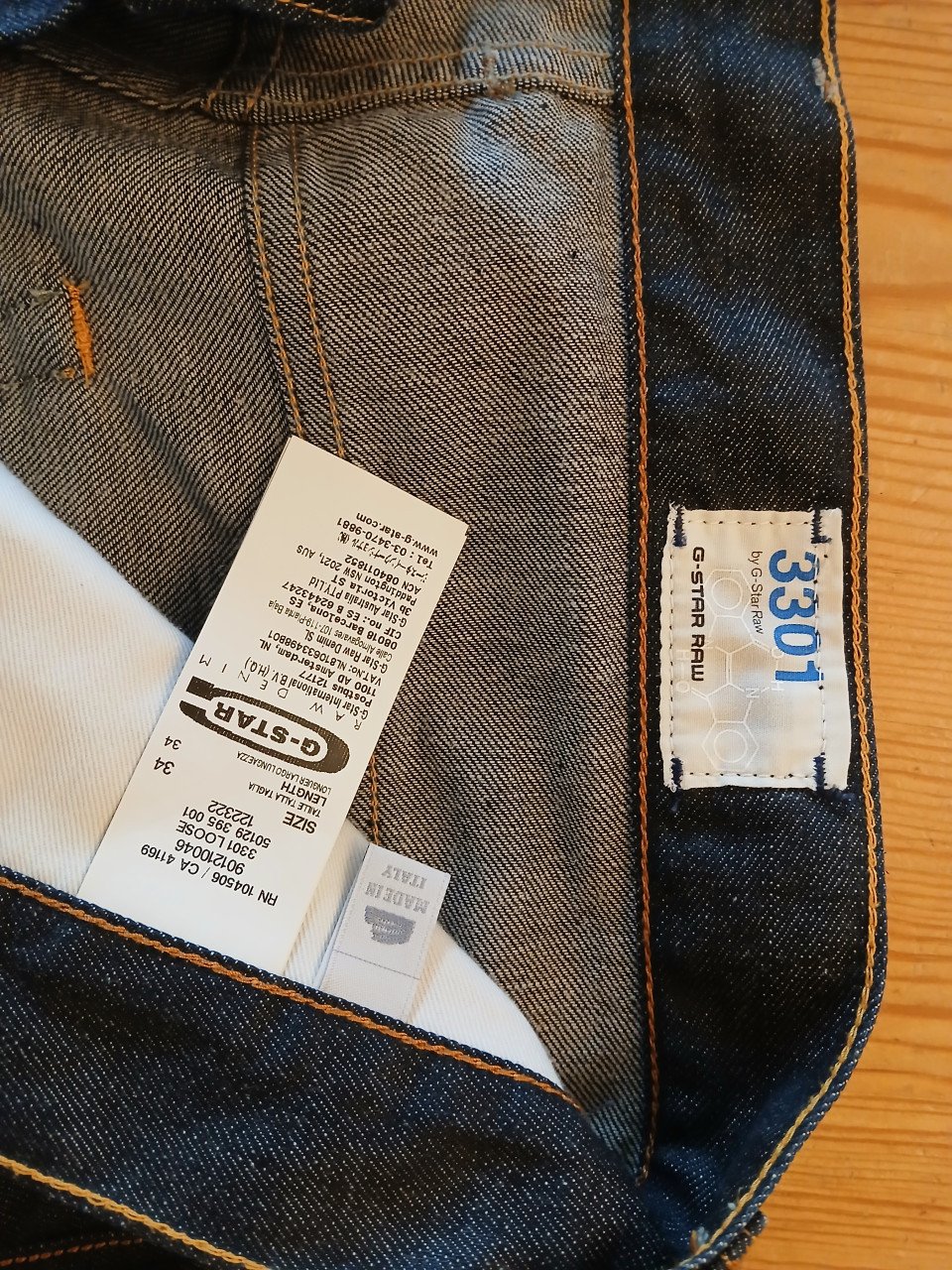 G-STAR 3301 Loose Men's W34/L34