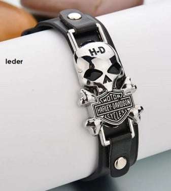 Harley Davidson Armband Leder NIEUW