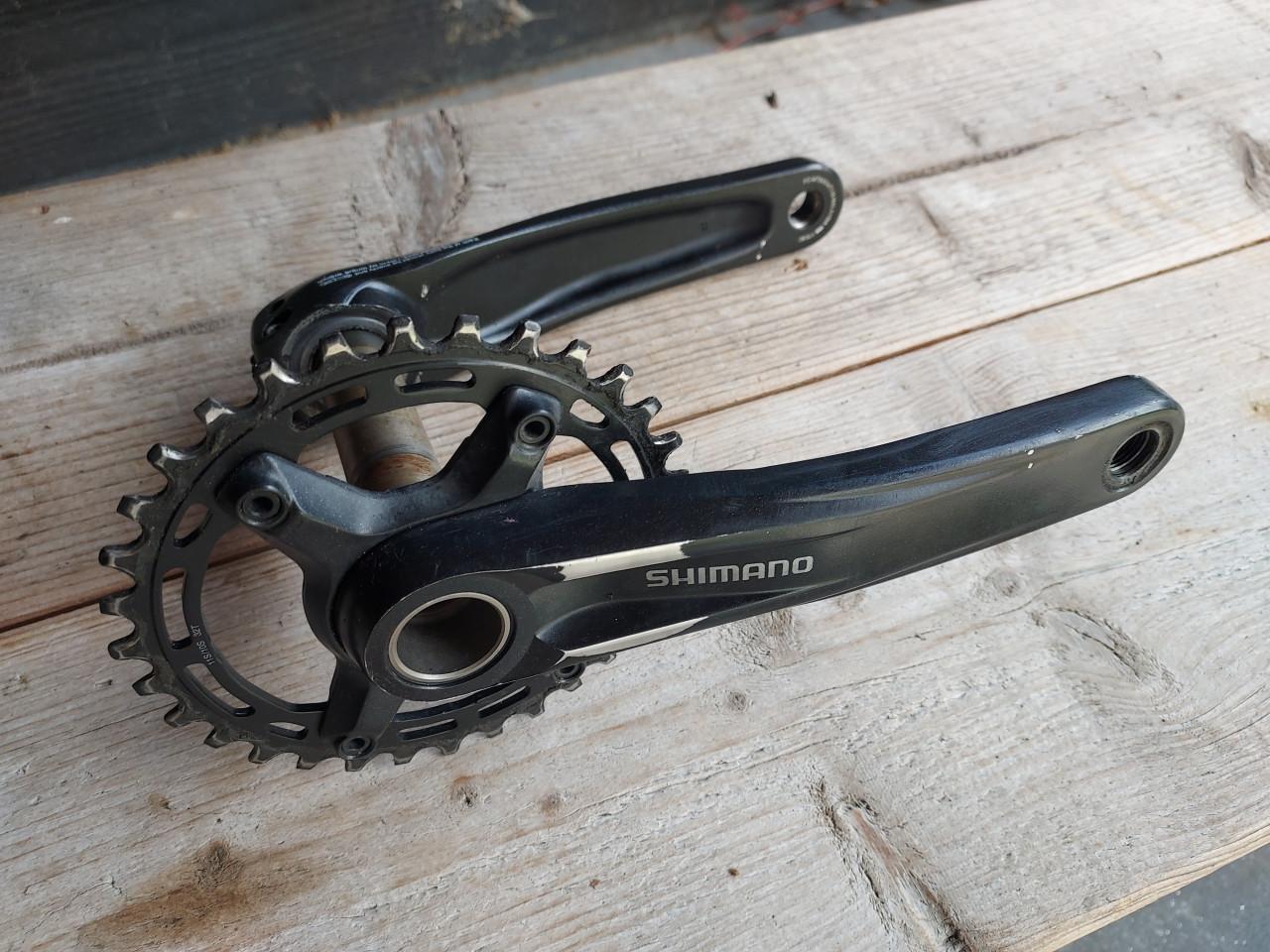 Shimano MTB crankstel