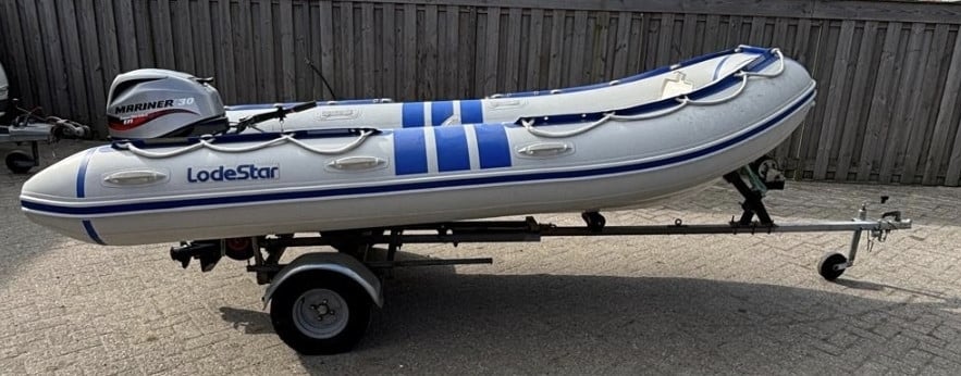 Rib Lodestar 430 30pk Suzuki 4takt buitenboordmotor