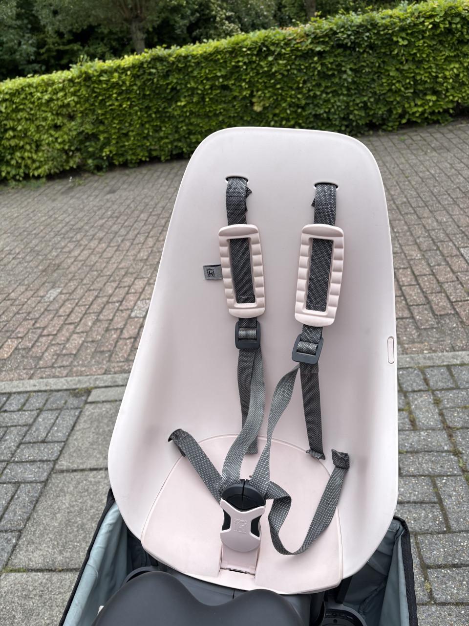 Urban Iki fietsstoel achter met adapter