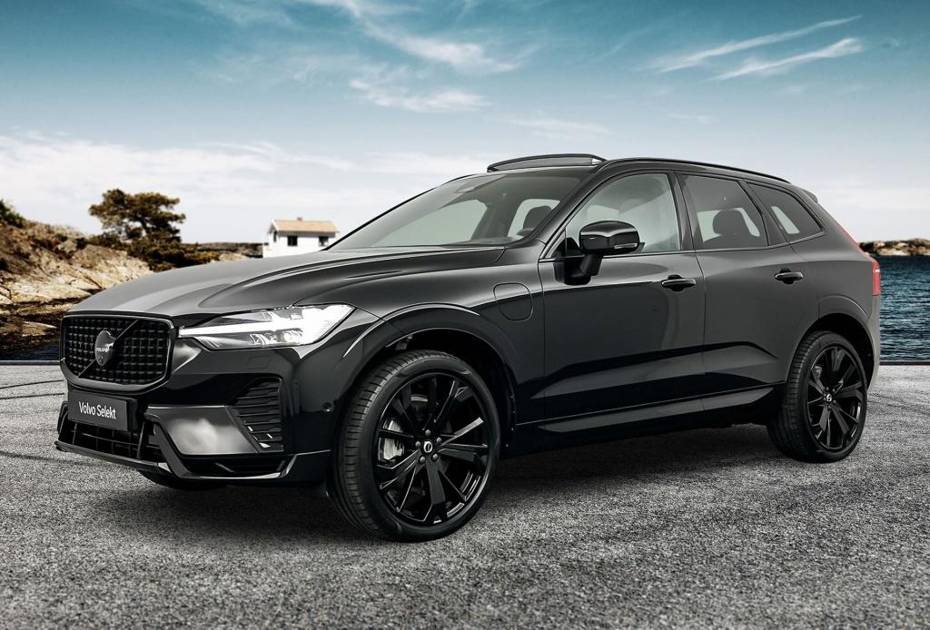Volvo XC60 t6 398pk recharge black edition ultra| pano| 360camera| adap.cru