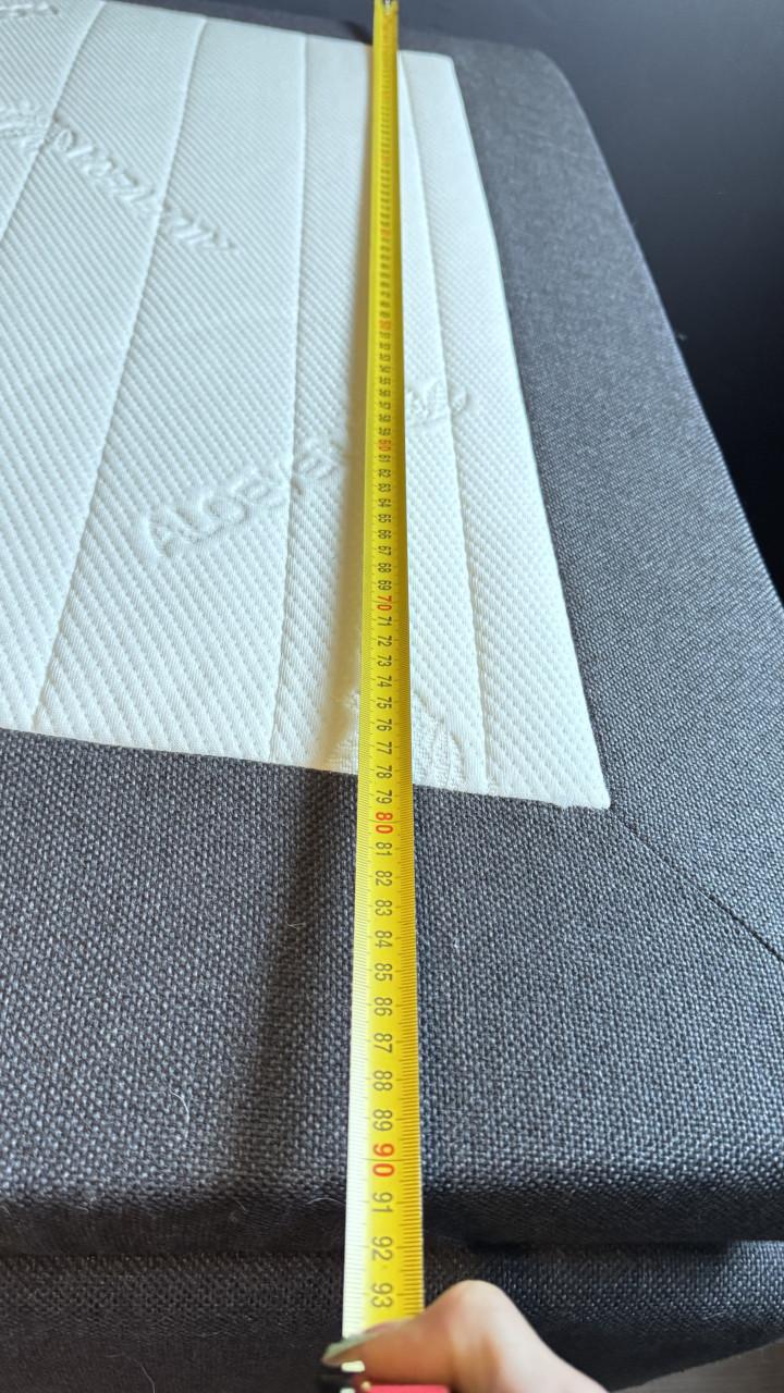 1persoons bed boxspring