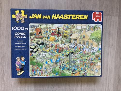 Puzzel Jan van Haasteren - Boerderij bezoek