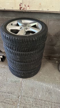 17 inch orginele audi velgen + banden