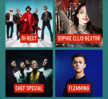 3 Concert at Sea tickets Donderdag