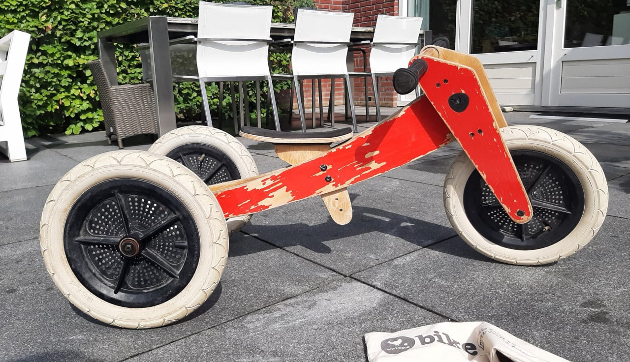 Wishbone bike 3-in-1 loopfiets