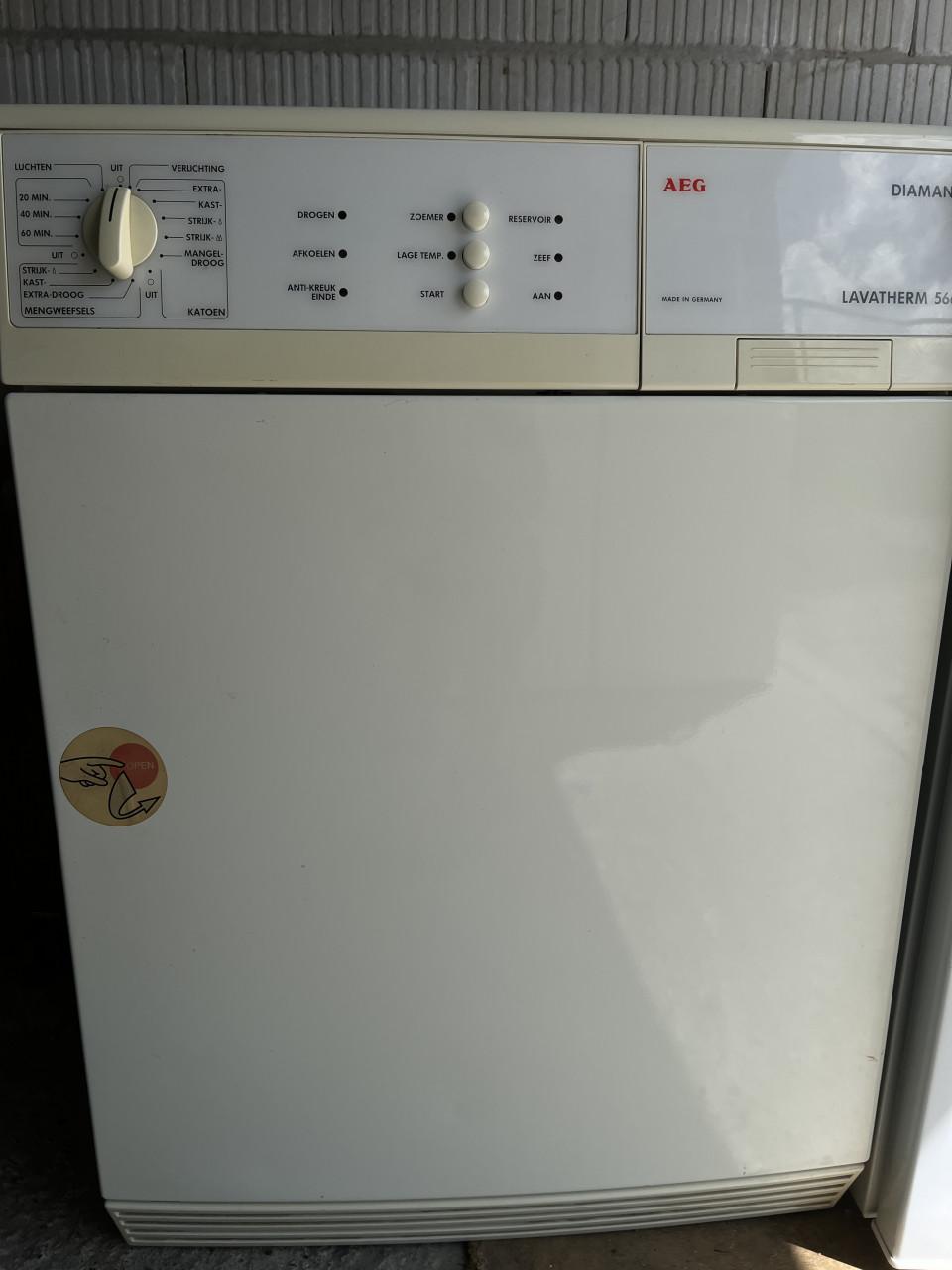AEG Condensdroger schoon ennetjes