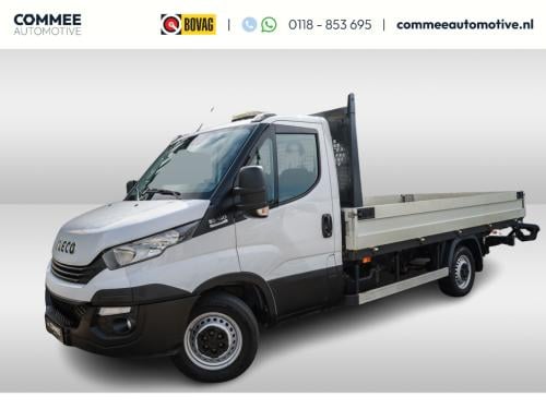 Iveco Daily 35s14 2.3 375 a8 aut open laadbak 410cm i trekhaak i standkache