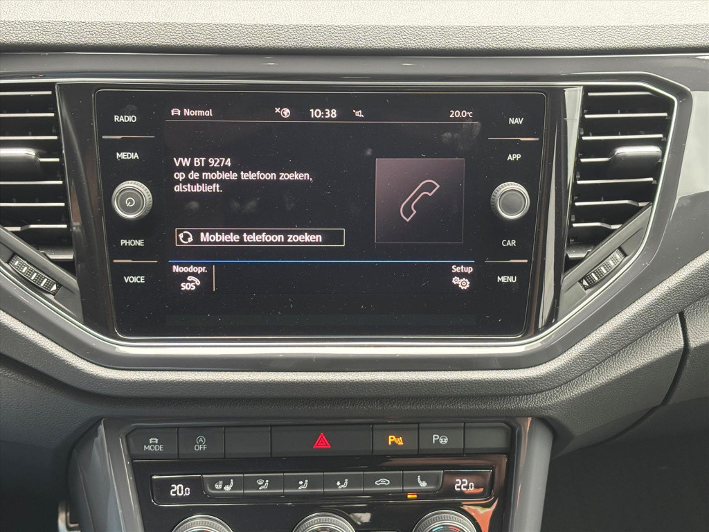 Volkswagen T-roc 1.5 tsi 150pk t-roc sport| dode hoek|trekhaak afn|stuur-st