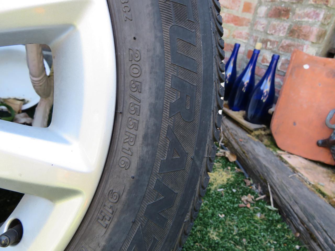4 aluminium velgen Opel Astra H