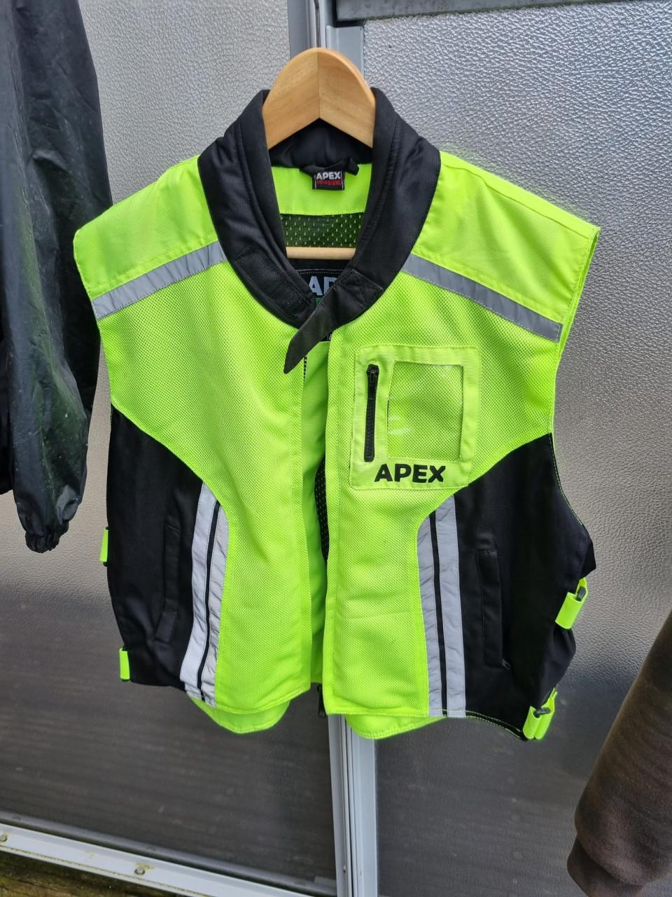 Motorregenpak plus veiligheid hesje