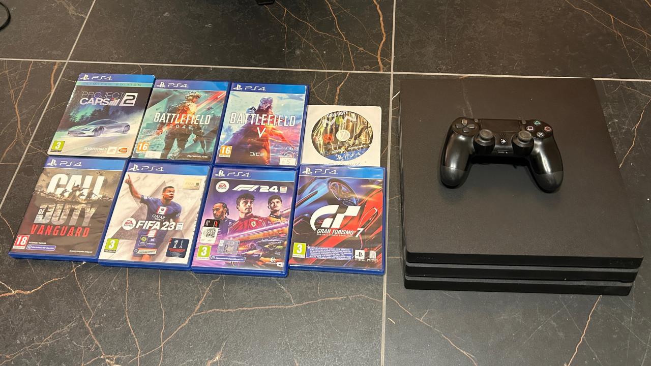 PS4 Pro met diverse games