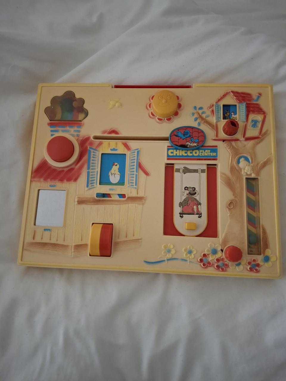 Vintage center voor aan de box,