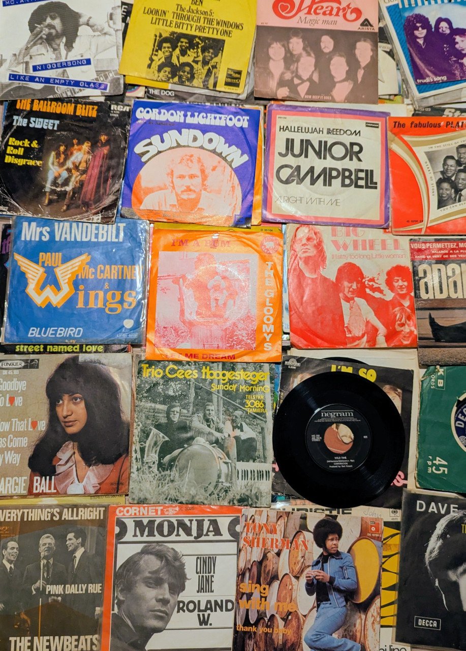 Partij: Engelstalige jukebox vinyl singles ( 125 )