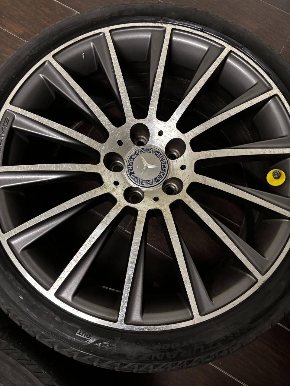 Te koop AMG 19” breedset  velgen