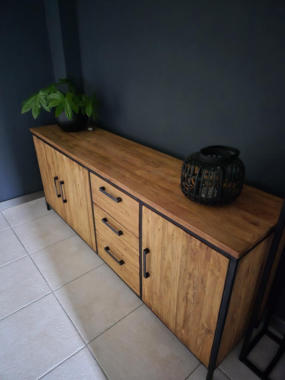Dressoir kast teakhout