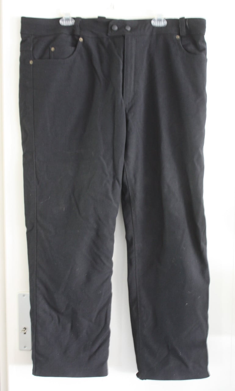Lookwell topgear motorbroek zwart- 60/40-4XL