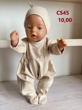 Poppenkleertjes baby born. Set. Opbrengst KiKa.
