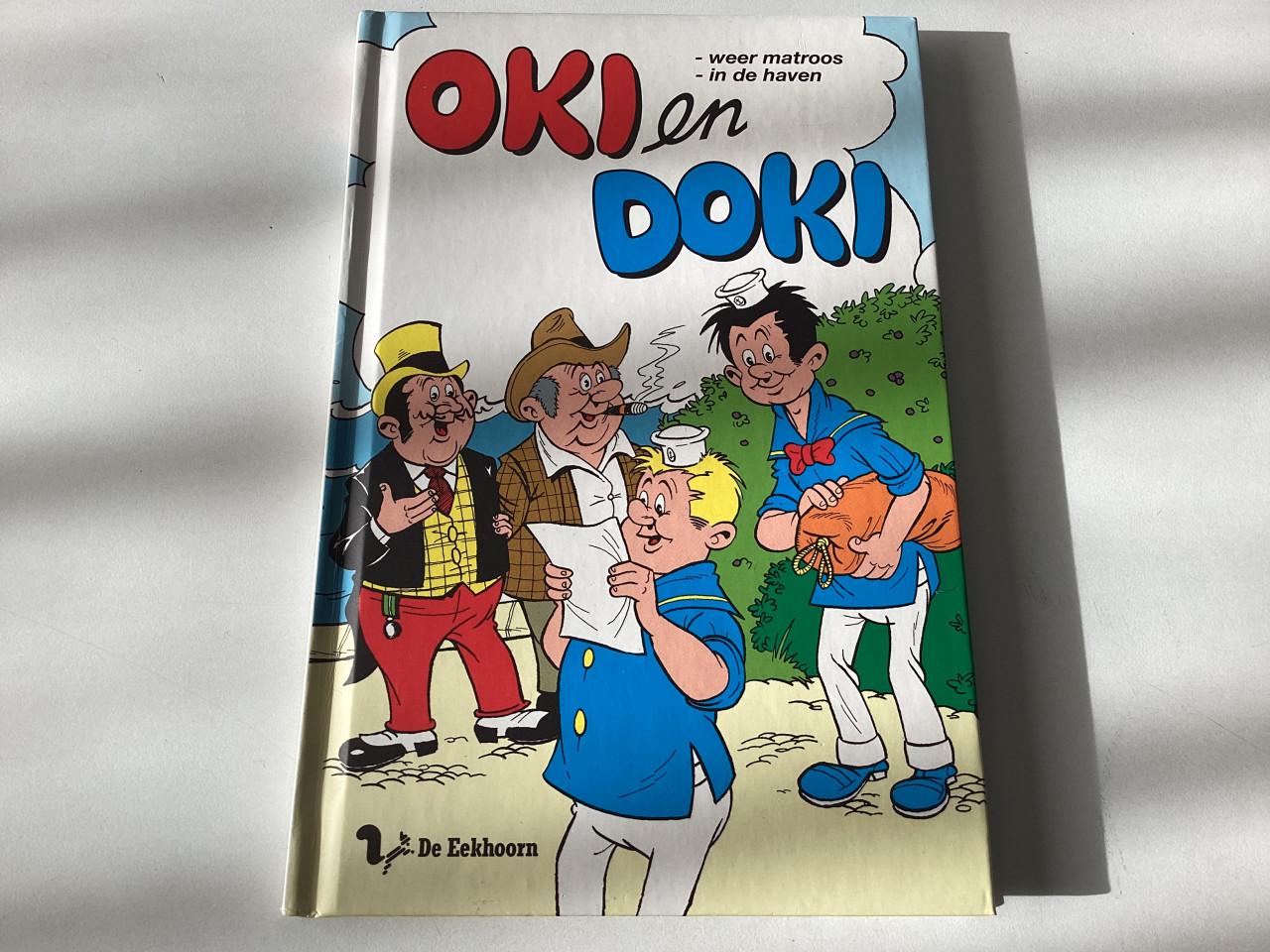 Oki en Doki.    Leeftijd: 6-8 jaar.    Harde kaft.   Z.g.a.n.