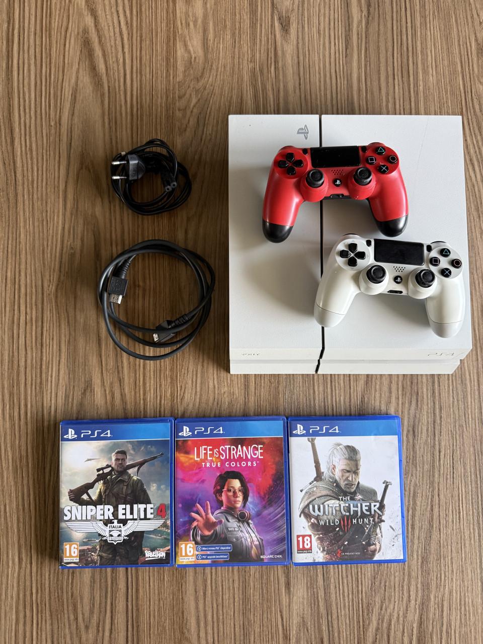 Playstation 4 incl 3 games