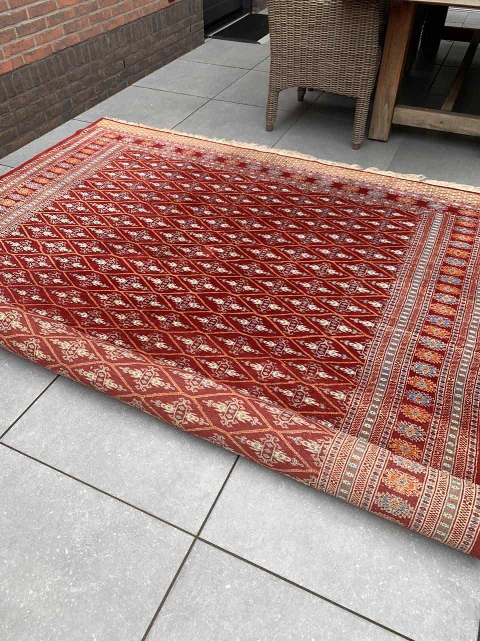 ✨Prachtige Sfeervolle Bohemian-Style Handgeknoopt Vloerkleed✨