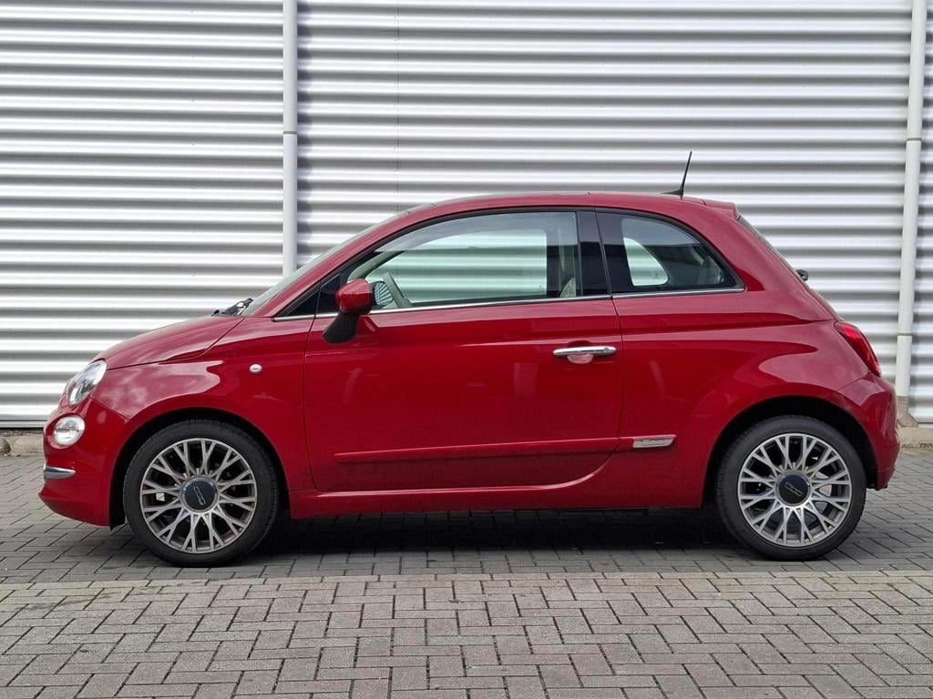 Fiat 500 twinair turbo collezione glazen schuifdak/nav/lmv