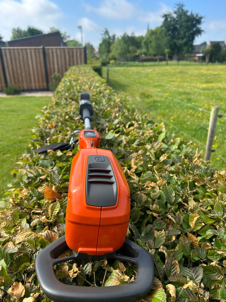 Husqvarna 520iHE3 stokheggenschaar – Zo goed als nieuw