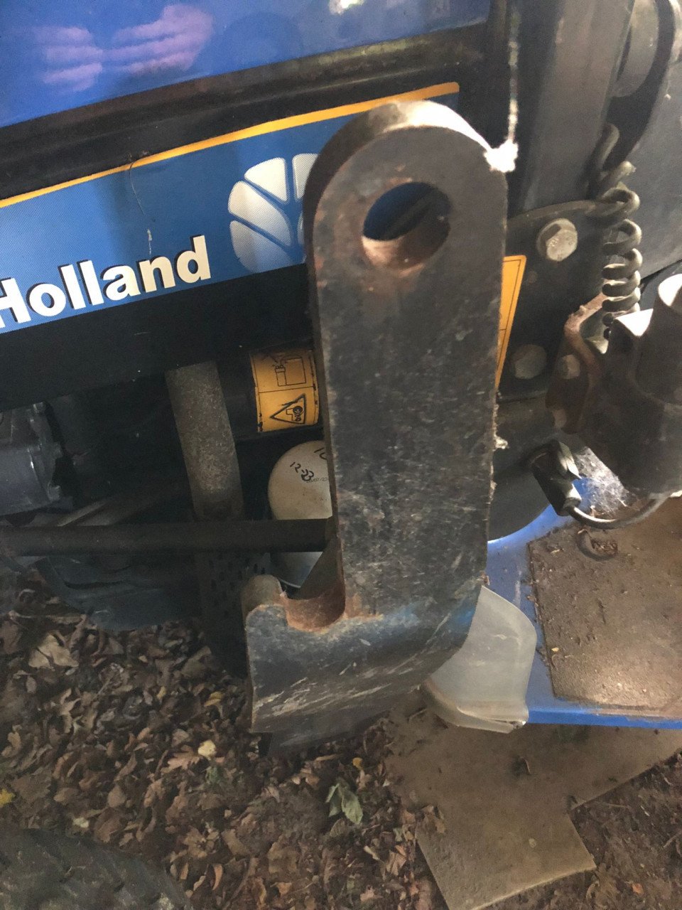 Voorlader met aan bouw delen