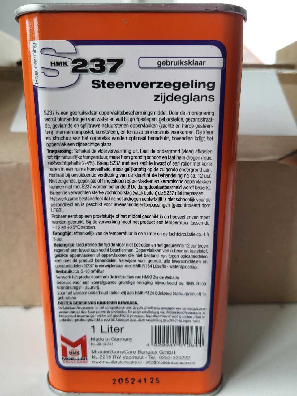HMK 237 Steenverzegeling