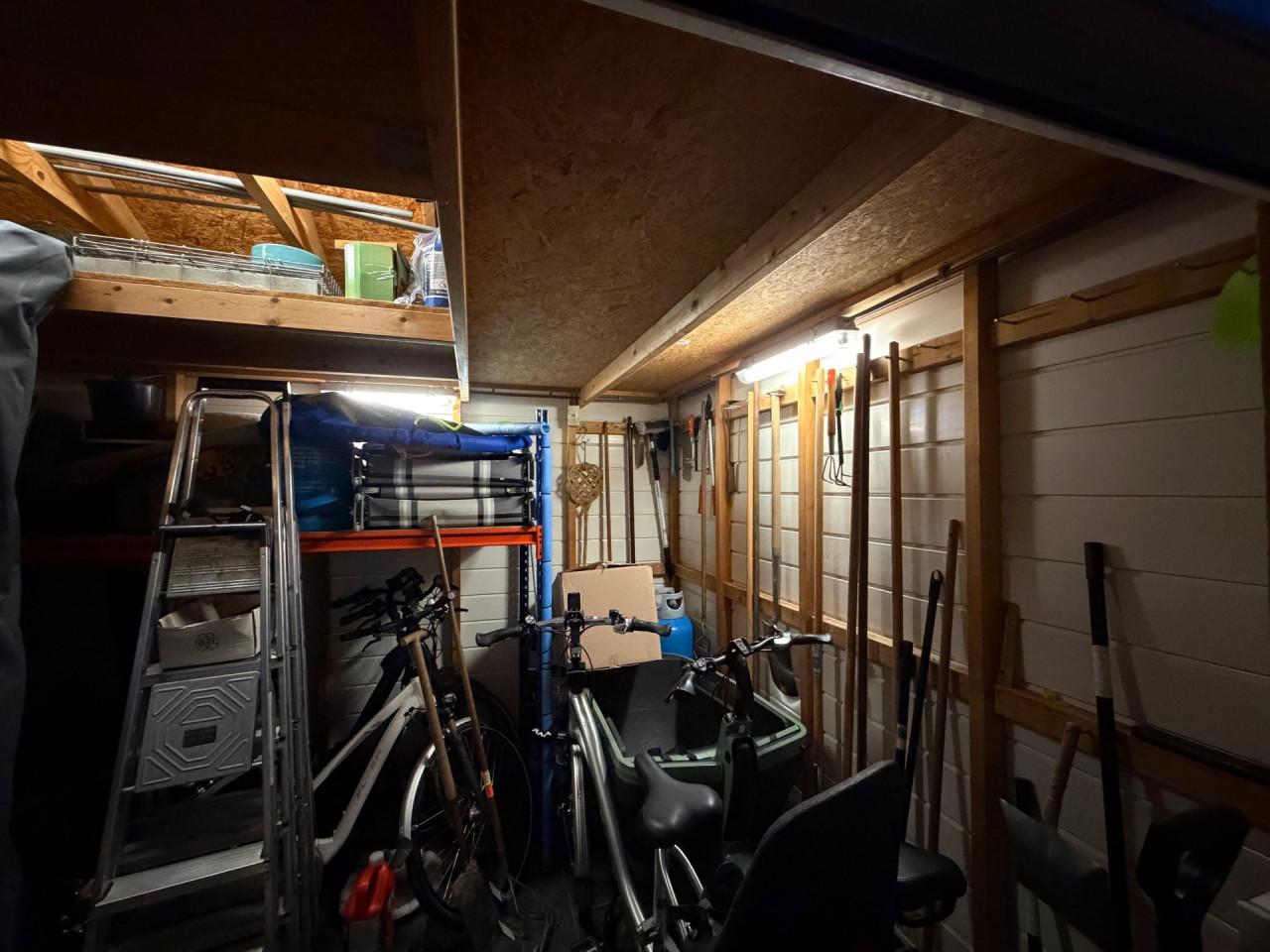 Romahaus tuinhuis / schuurtje met veranda (model Siena).