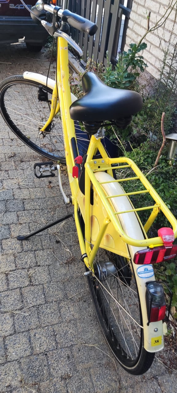 Goede schoolfiets - opoe fiets / omafiets / kaasfiets - frame 53