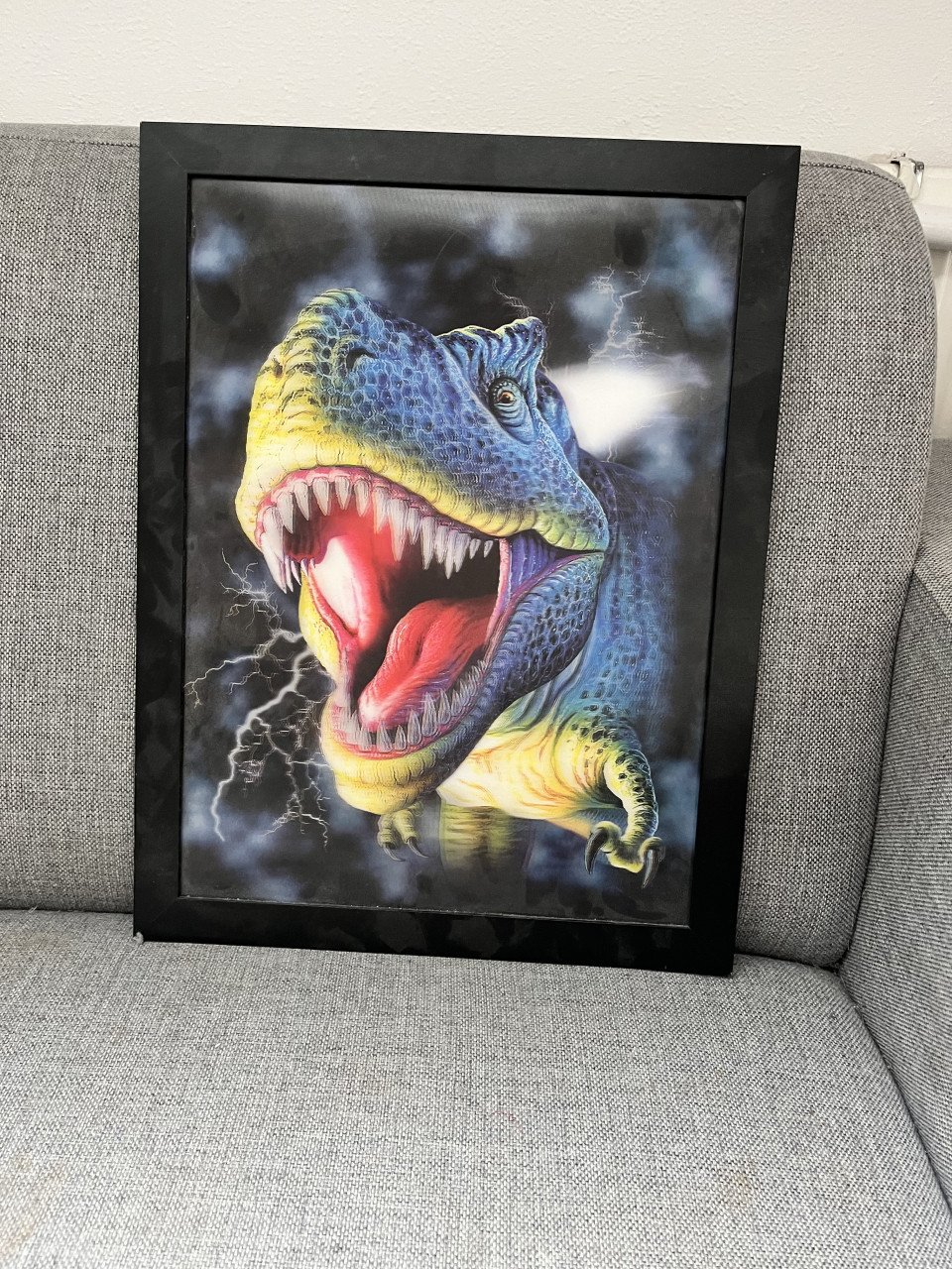 Lijst met 3d dino
