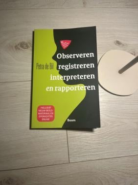 Observeren, registreren, rapporteren en interpreteren