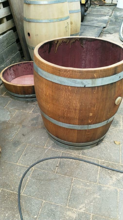 Kuipen, tobbe, filterbak eiken vat