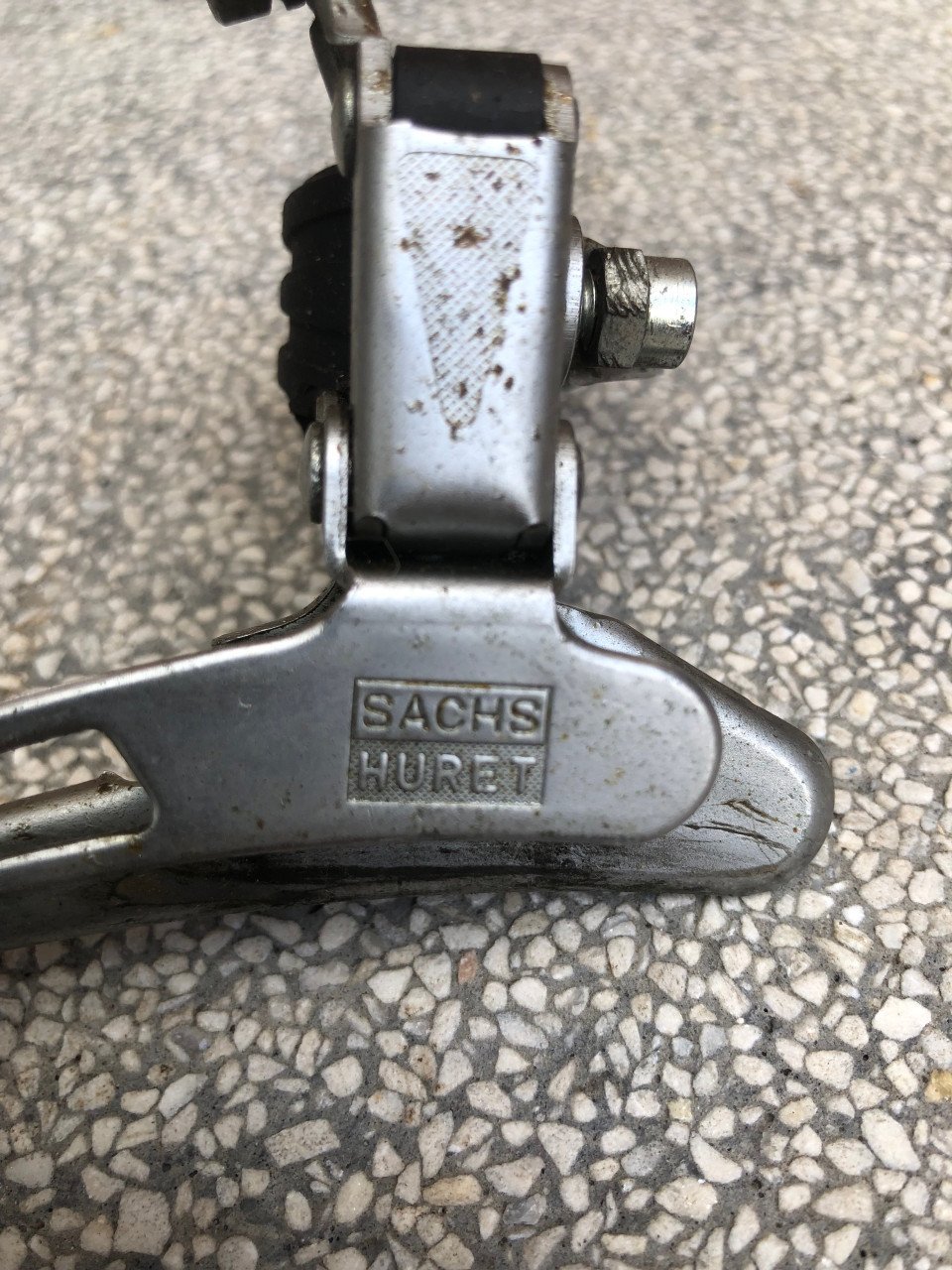 Vintage Sachs Haret voor derailleur.