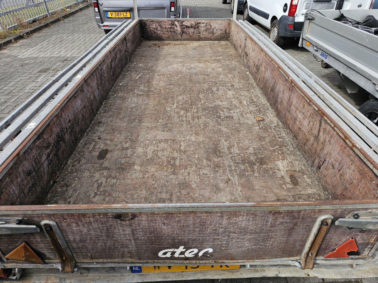 Atec aanhanger dubbelasser