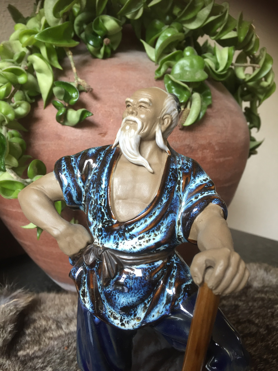 Mud man beeld chinees