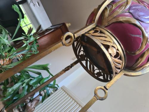 Antieke bloempot art nouveau