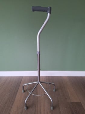 Vierpoot wandelstok