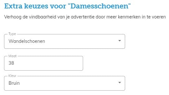 Advertentiekenmerken