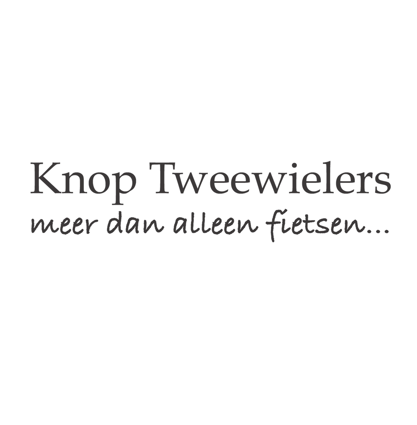 Knop Tweewielers