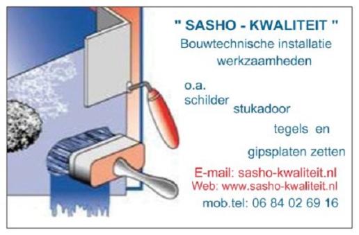 SASHO KWALITEIT